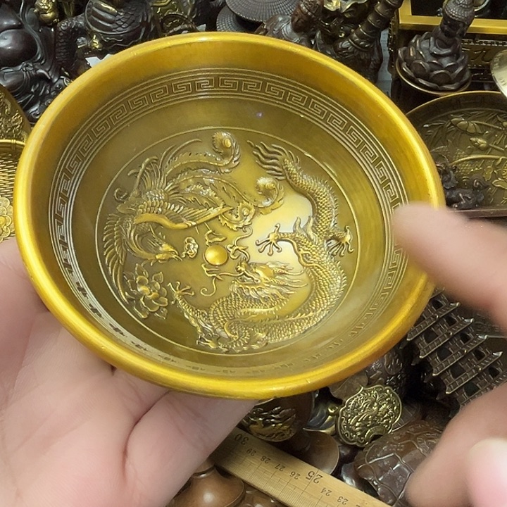 顺顺利利，铜器摆件