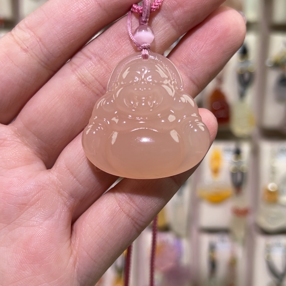 玛瑙/玉髓未镶嵌吊坠(赠链)