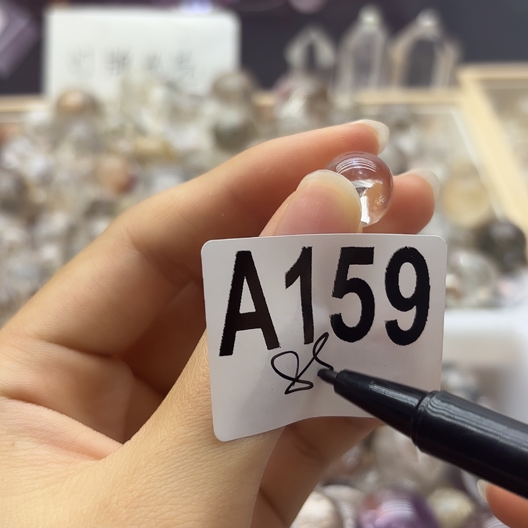 ****吖水晶未镶嵌珠宝半成品159