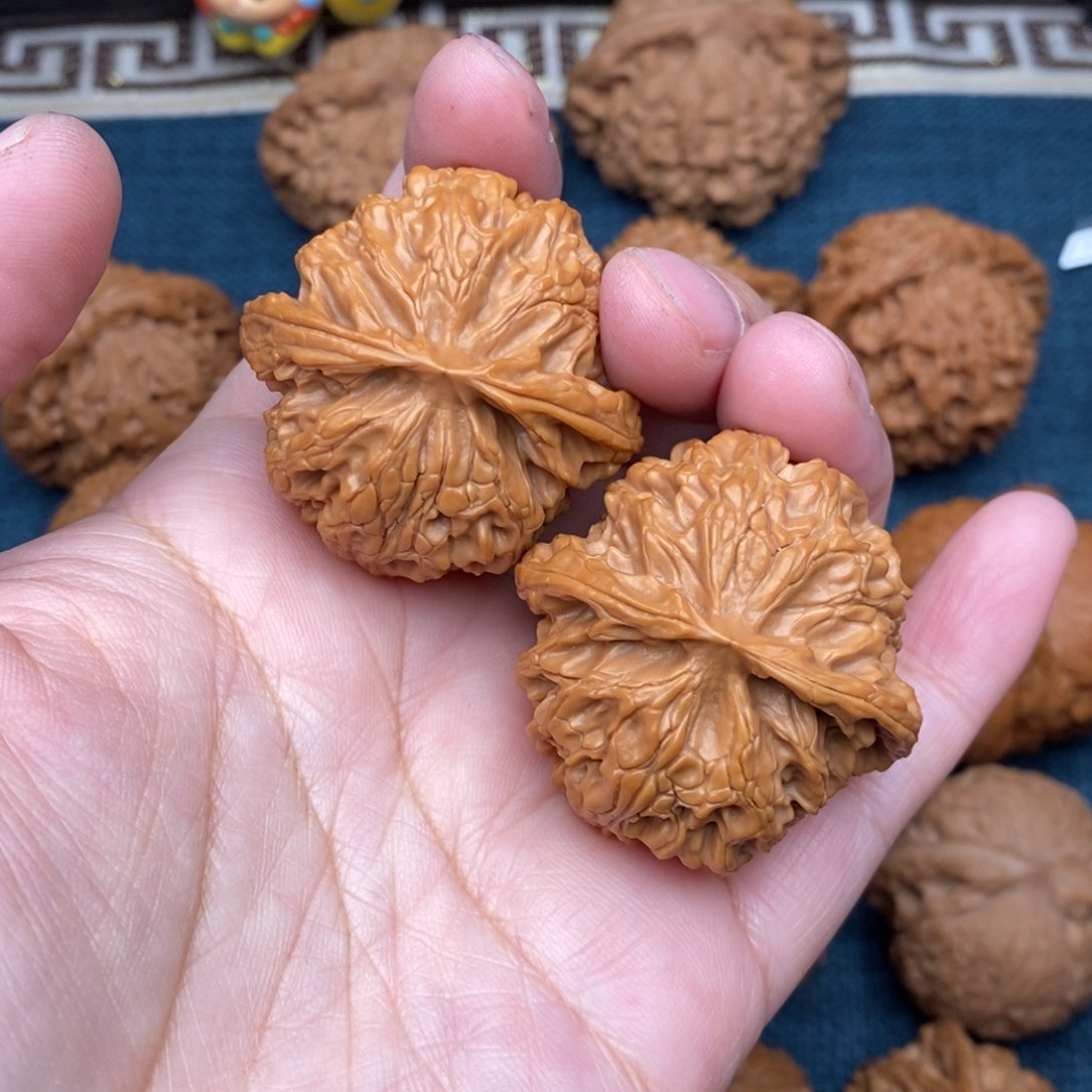 文玩核桃把件39精品球苹果