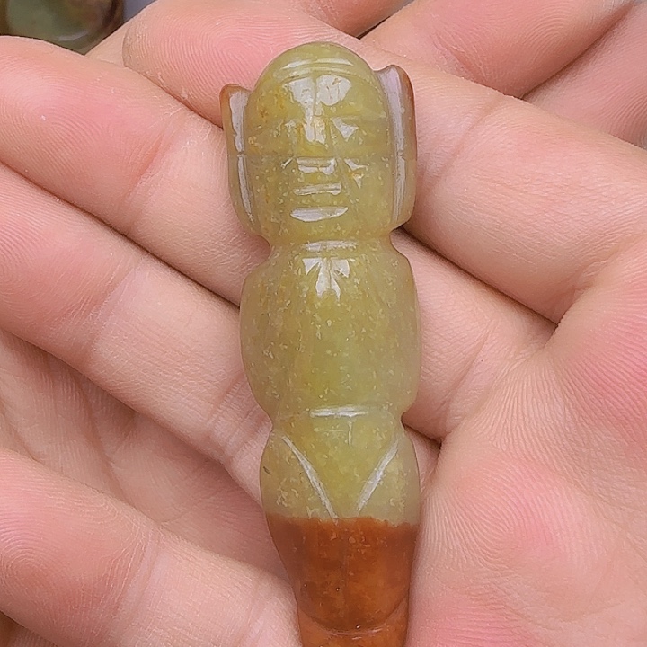 和田玉吊坠(不含链)未镶嵌