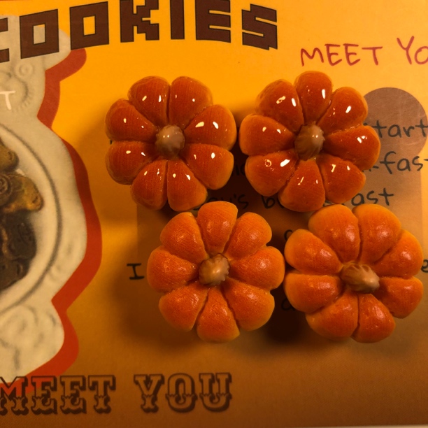 【正经定制】满39.9元包邮食玩树脂配件奶油胶发夹diy