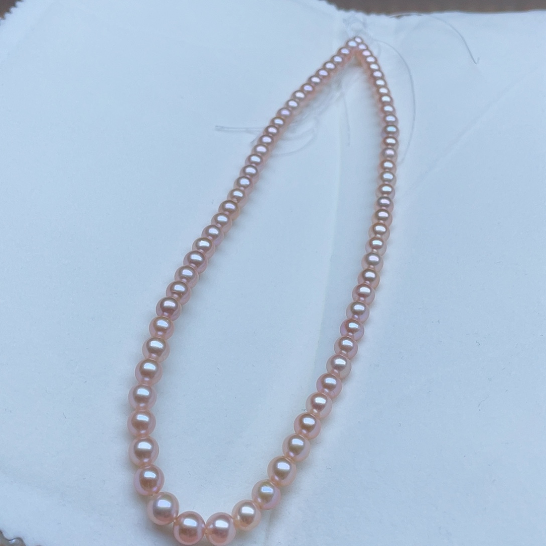 淡水珍珠颈饰银S925镶嵌