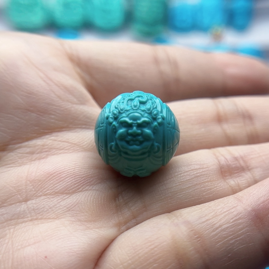 绿松石雕刻未镶嵌