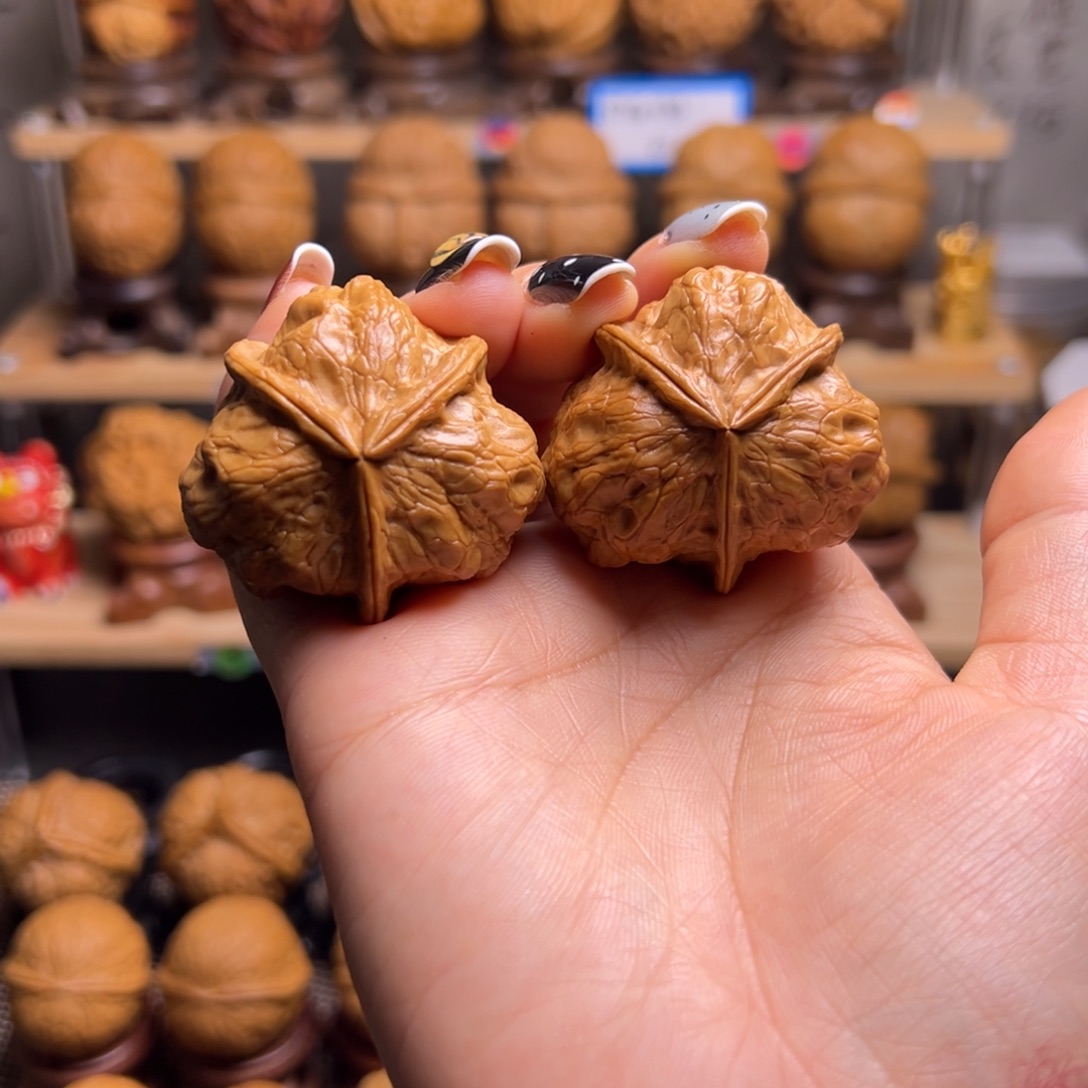 把件桃核平底蟾三棱H19、39……