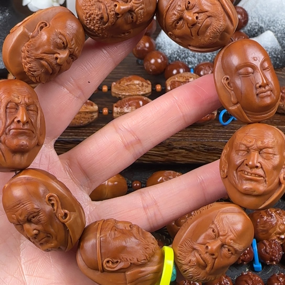 橄榄核手串/手链尺寸22十八罗汉手串