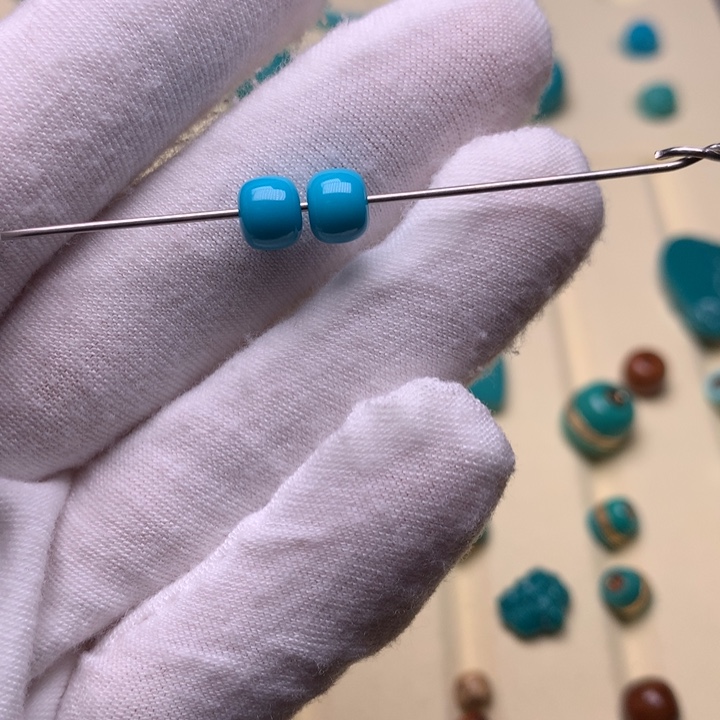 绿松石未镶嵌老型6.5自**在