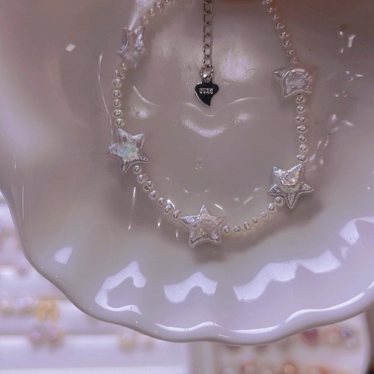 淡水珍珠手绳合金