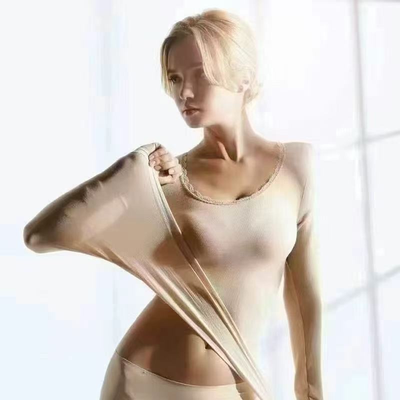 【3722】面膜衣保暖套装薄款冬季保暖女长袖保暖衣秋冬