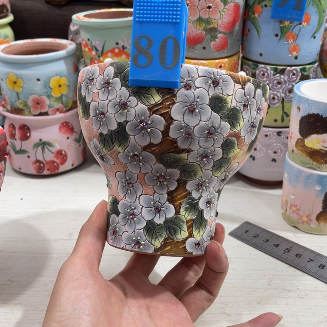 红陶多肉花盆特价