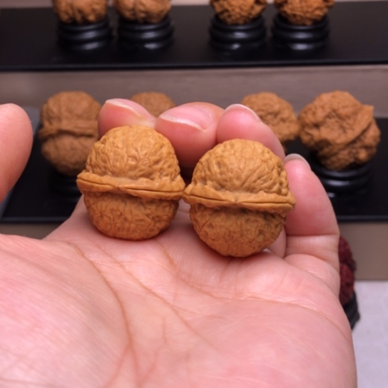 文玩核桃把件福星小铁锤49