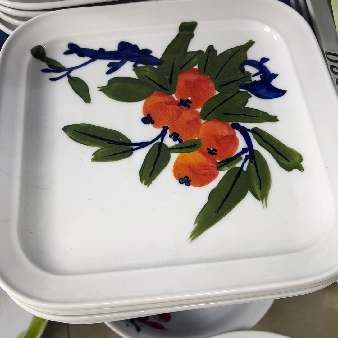 瓷片景德镇陶瓷手工手绘制作