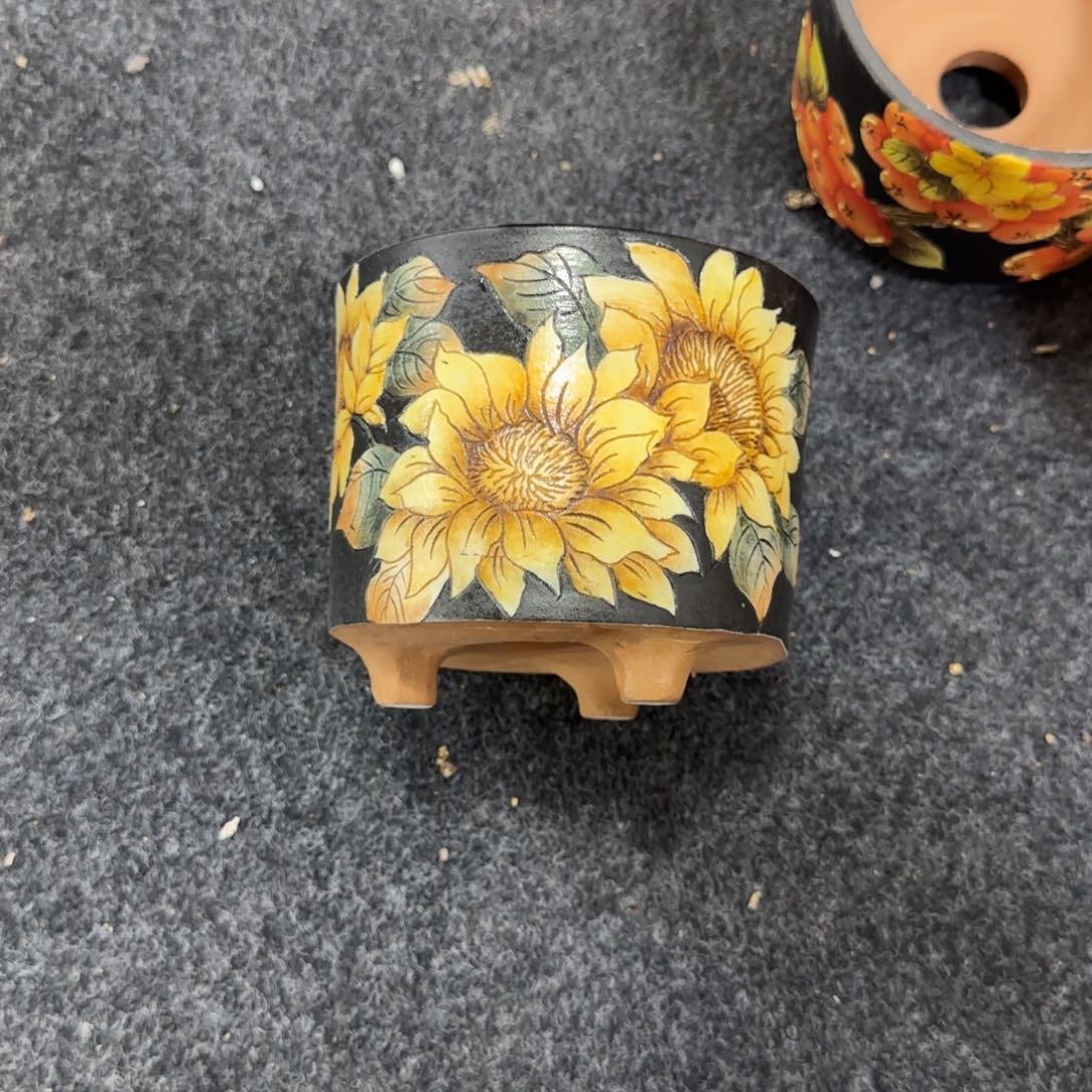 缸陶瓷花盆陶瓷花盆