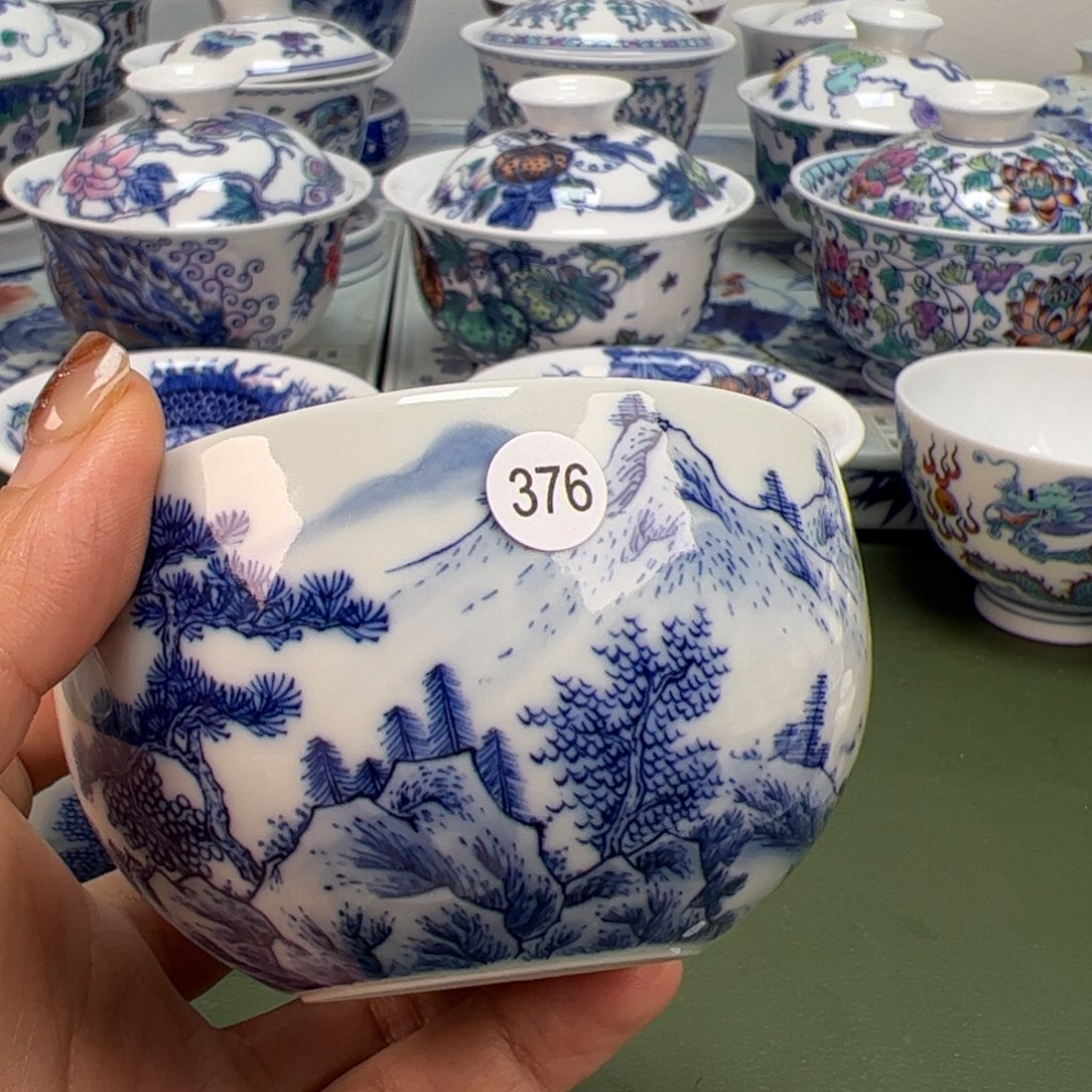 杯沙沙手工手绘茶具376