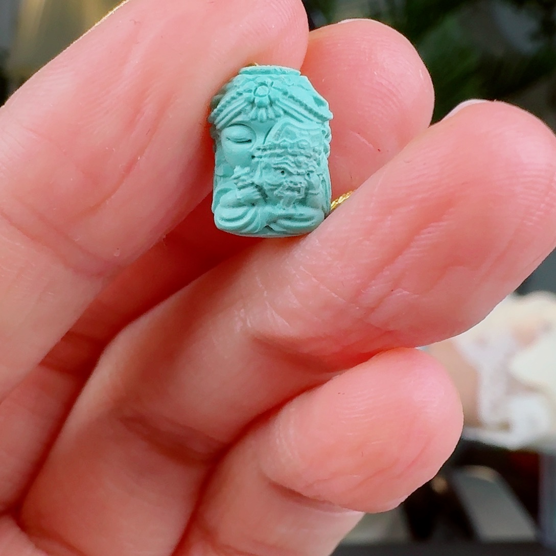 绿松石珠宝奇石未镶嵌