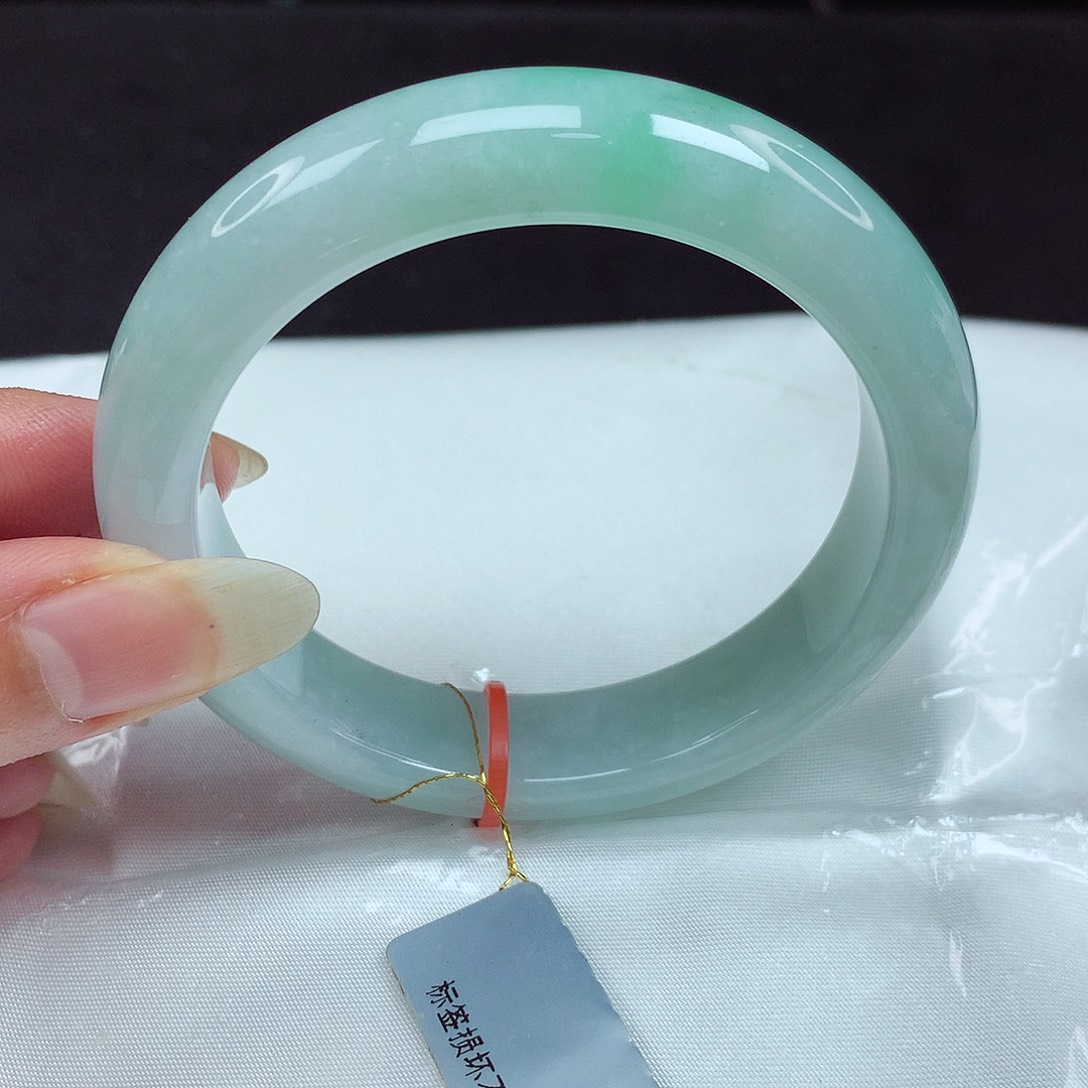 未镶嵌手镯翡翠56圈970