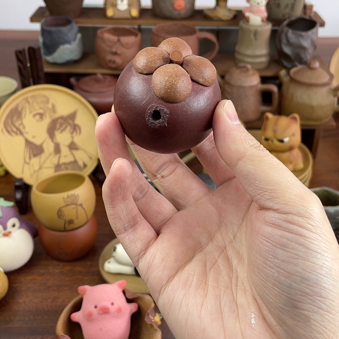 紫砂茶宠流*雨山竹香插