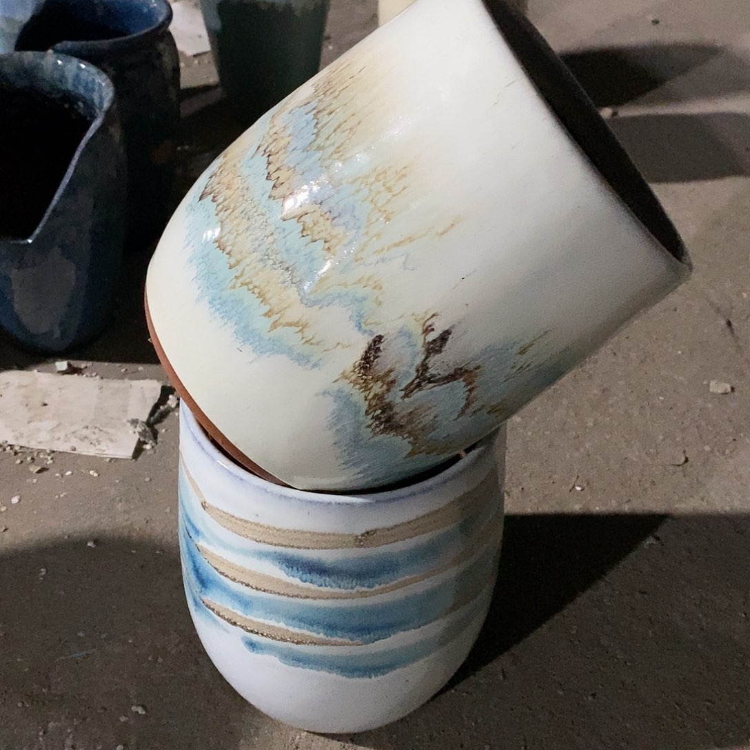 紫砂花盆瑕疵15/20。hzhbz