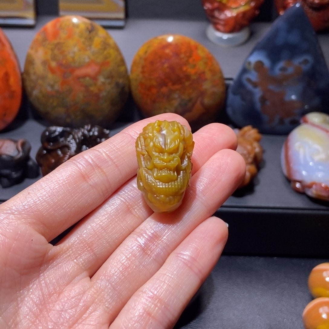 玛瑙/玉髓颈饰未镶嵌元*丨