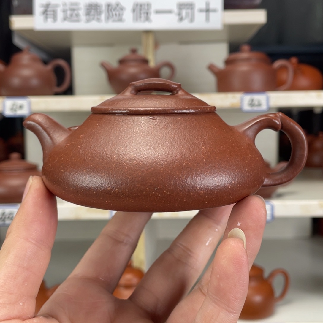 茶壶紫砂紫泥全手工160毫升