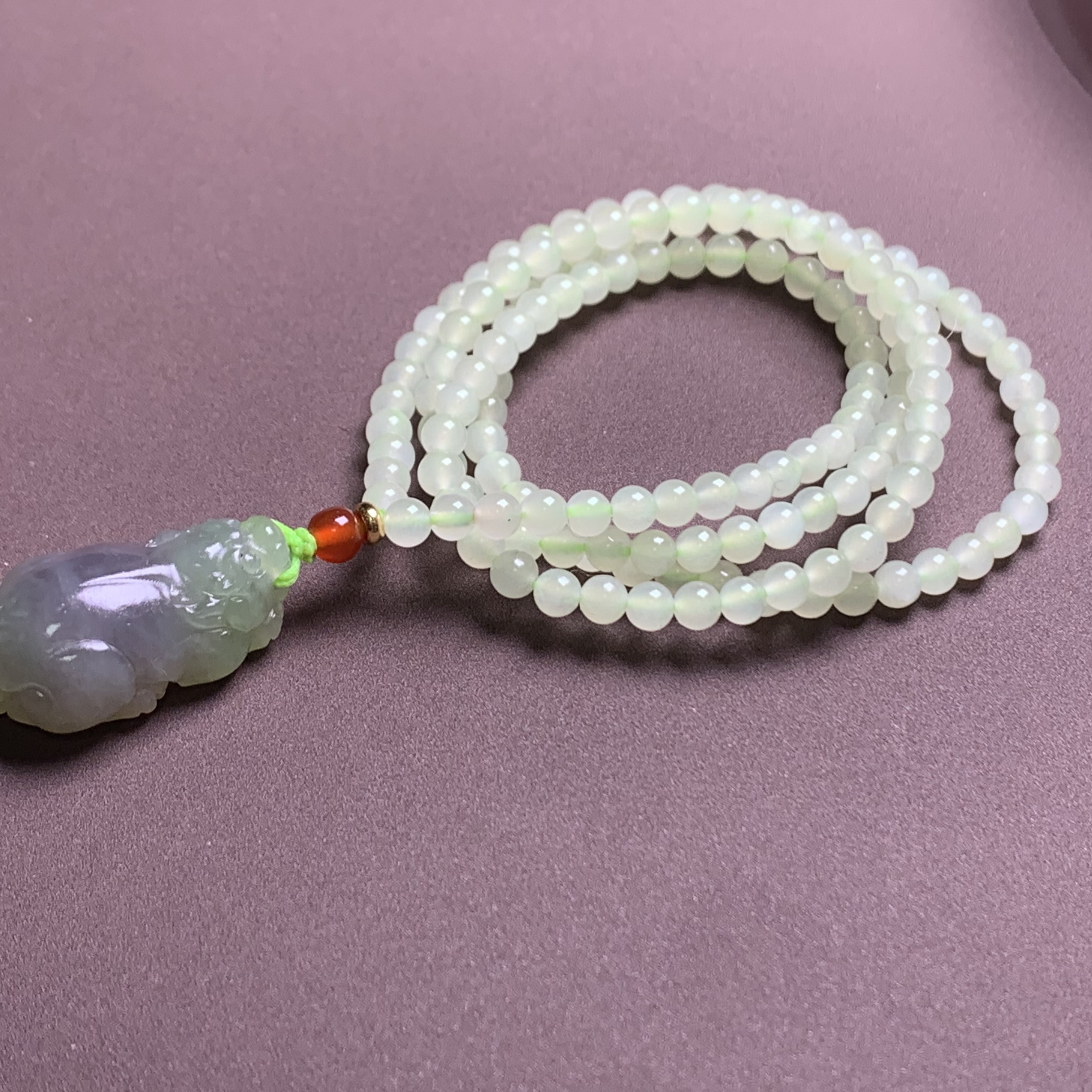 D457海川拍卖和田玉吊坠