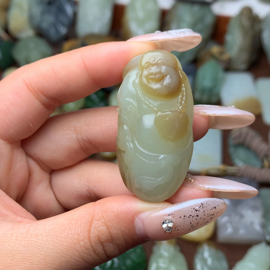 和田玉挂件未镶嵌