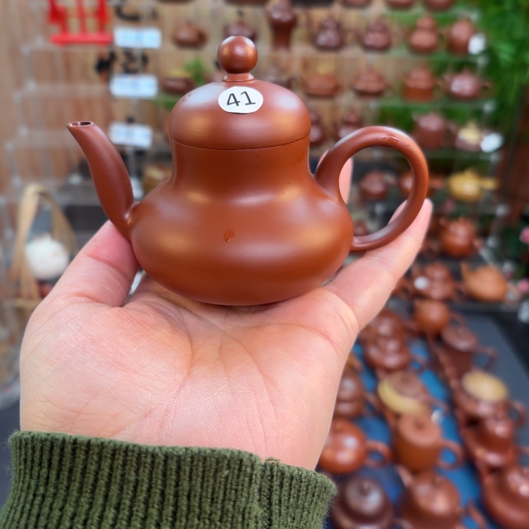 朱泥茶壶朱泥茶壶微瑕120c