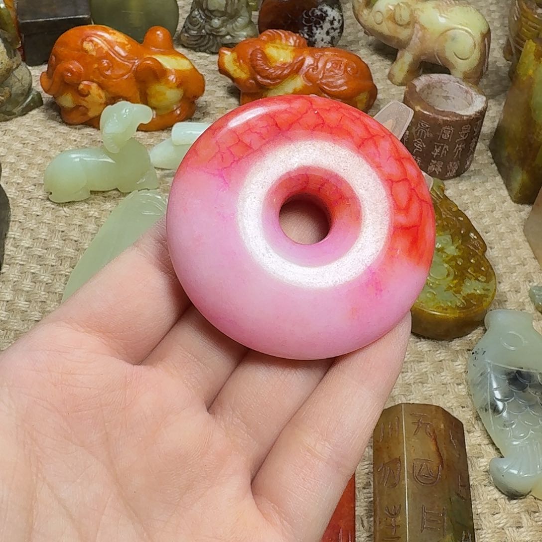 白玉菩提吊坠挂件