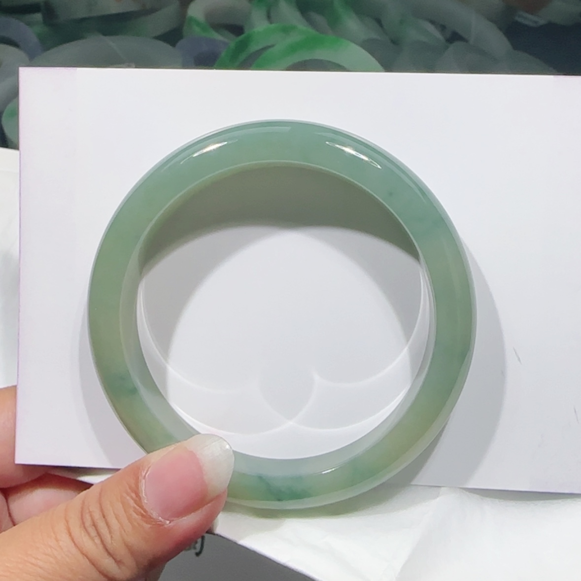 【闪购商品】未镶嵌手镯翡翠57.2