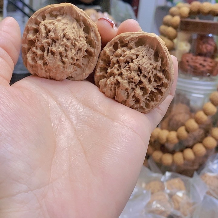 【闪购商品】文玩核桃把件44蛇头