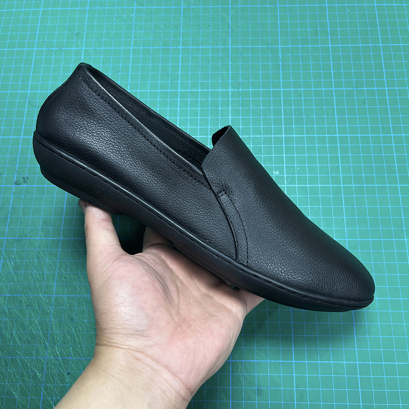 男士休闲皮鞋平底透气休闲舒适乐福鞋一脚蹬商务百搭男鞋开车鞋