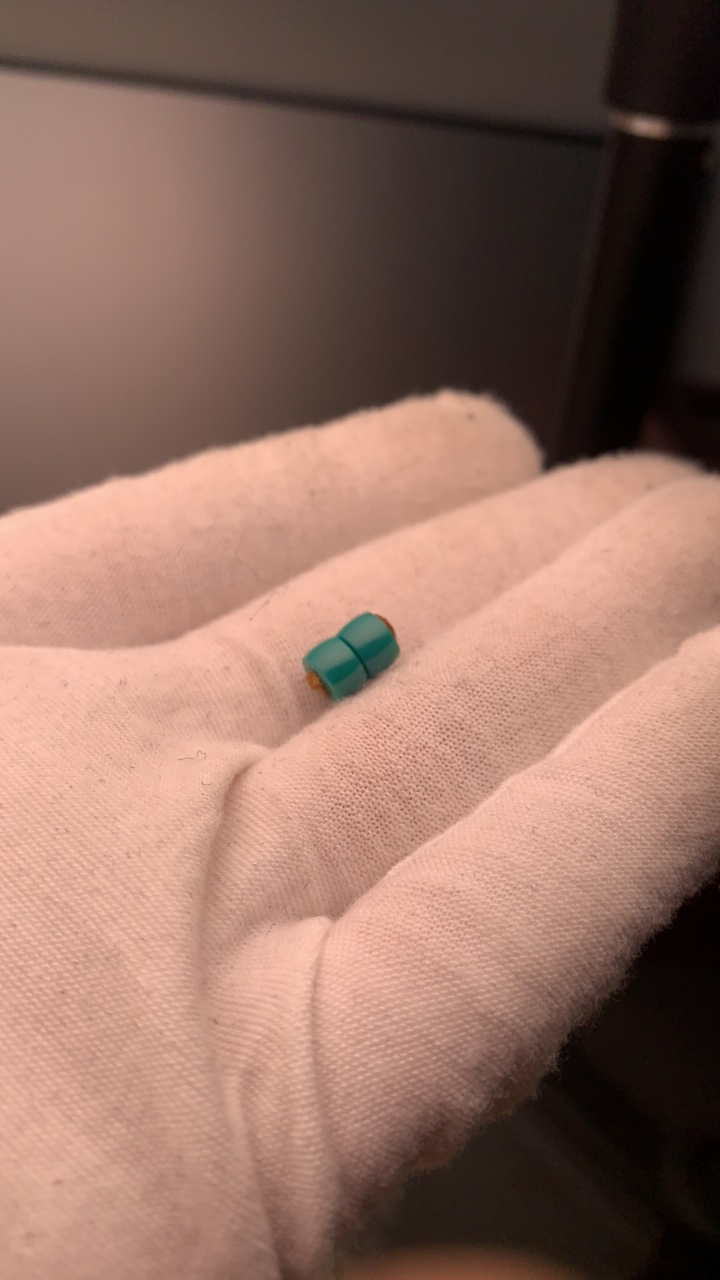 绿松石6mm隔片珠