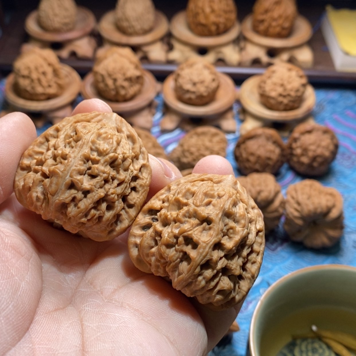 【闪购商品】文玩核桃吊坠南疆石