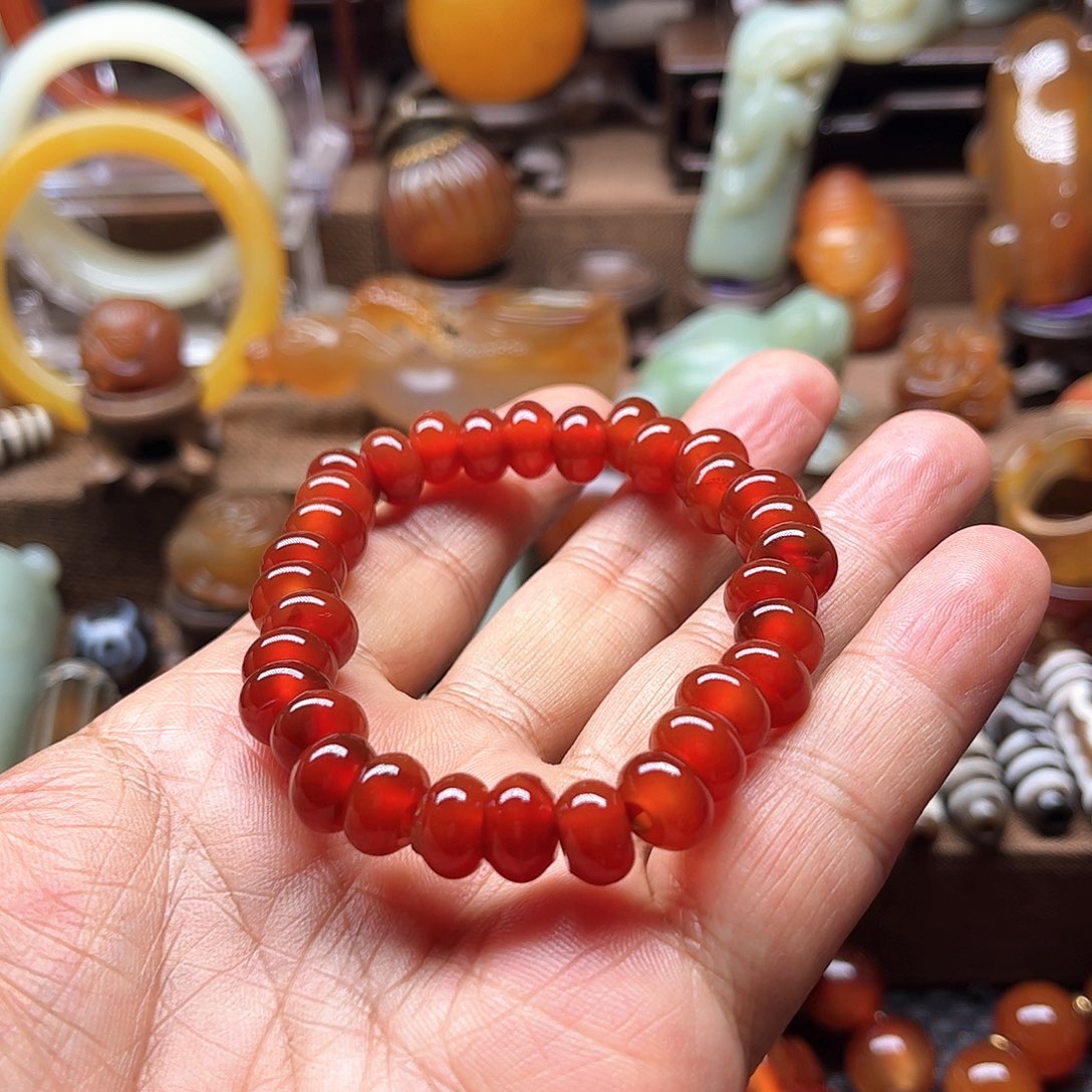 强***饮玛瑙/玉髓未镶嵌车挂