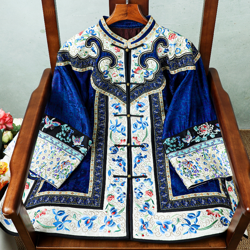 新款古董复刻重工绣花外套