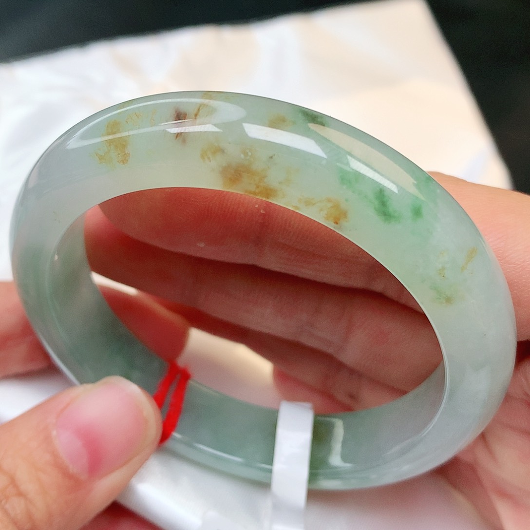 未镶嵌手镯翡翠翡翠A货手镯636号