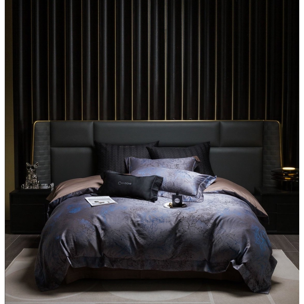 【月亮高奢】高端高精密色织提花纯棉四件套-星座