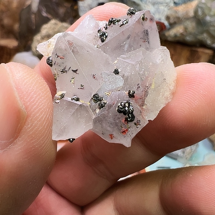 无***极未镶嵌珠宝半成品水晶
