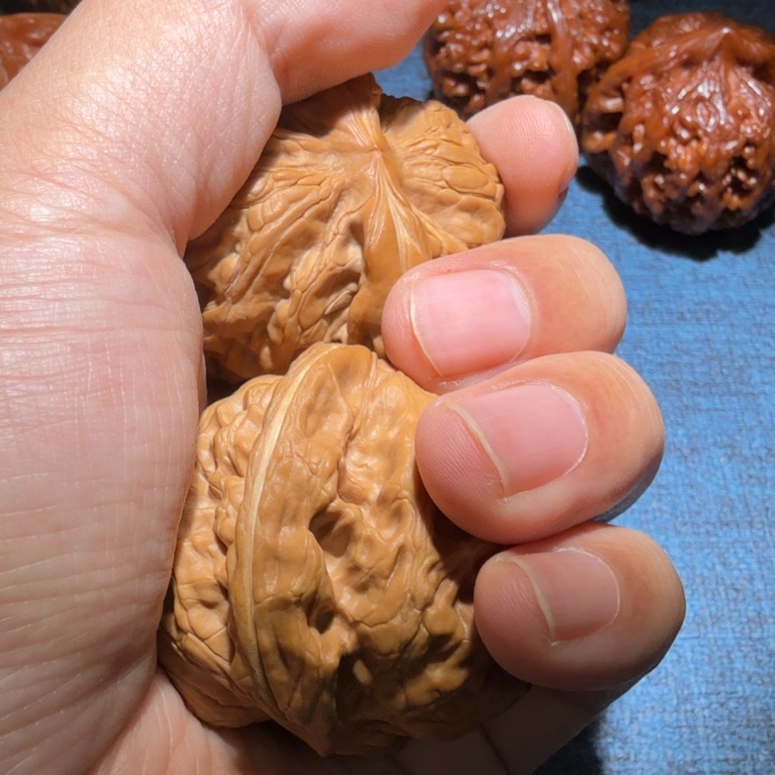 文玩核桃把件南*7红锦鲤49尺寸130