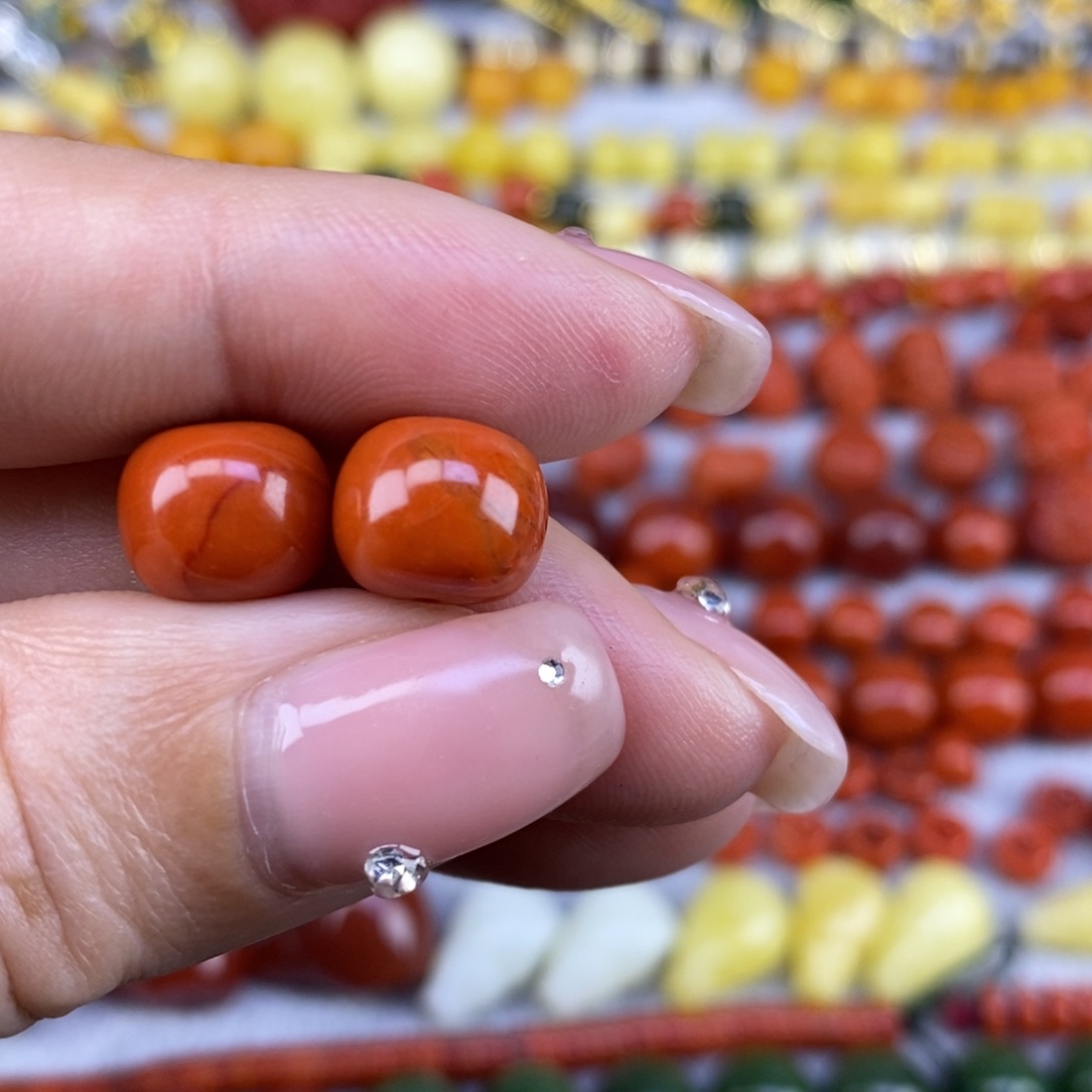 魏***教南红玛瑙未镶嵌套装10mm