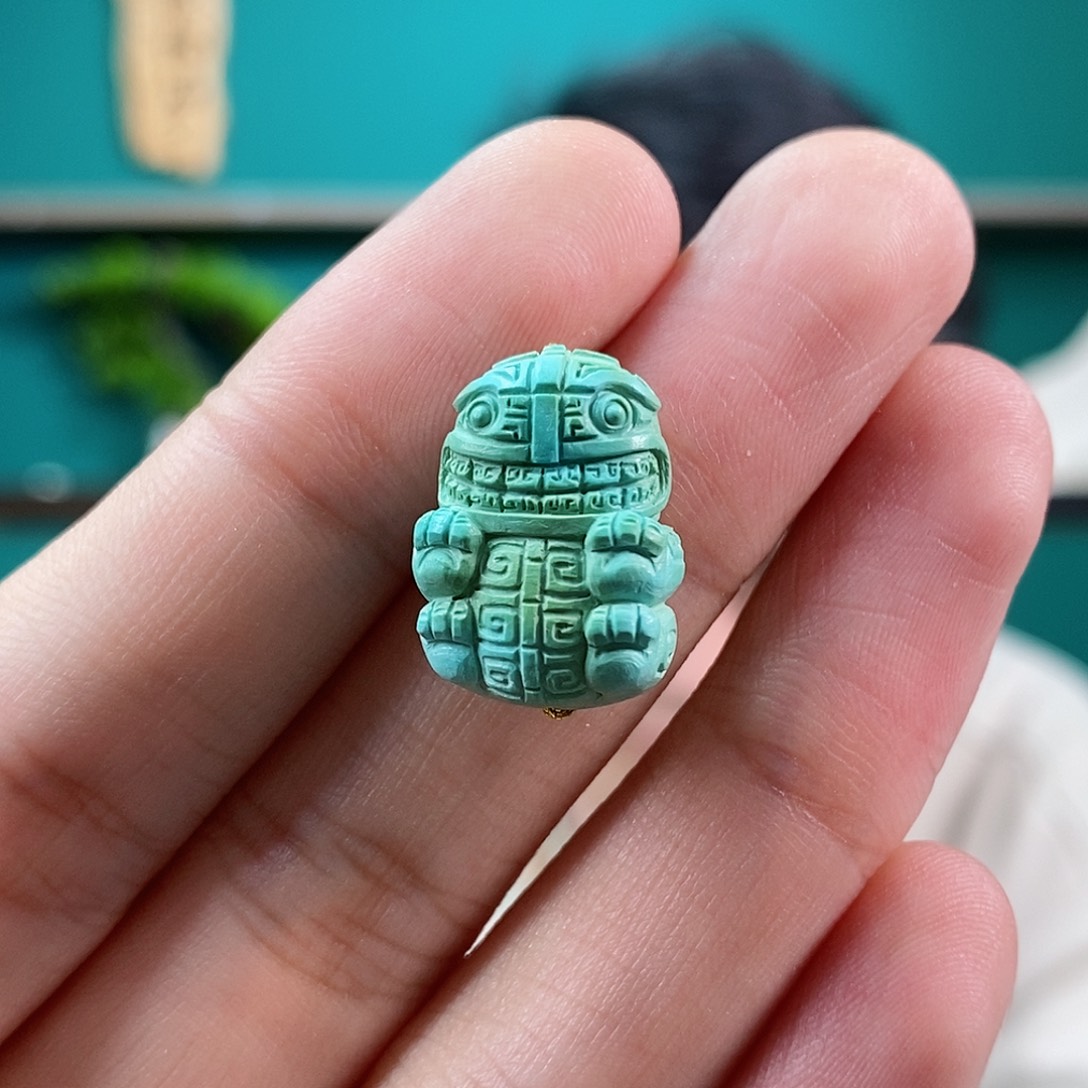 绿松石珠宝奇石未镶嵌