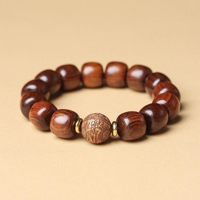 海南花梨木手串男女款卡15 236（无礼盒）