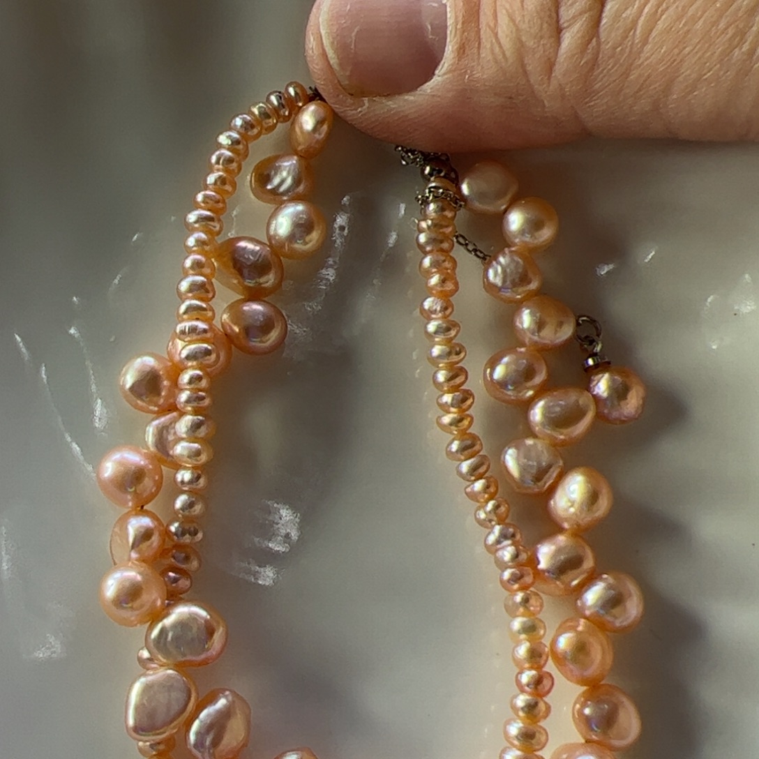 淡水珍珠手绳合金174