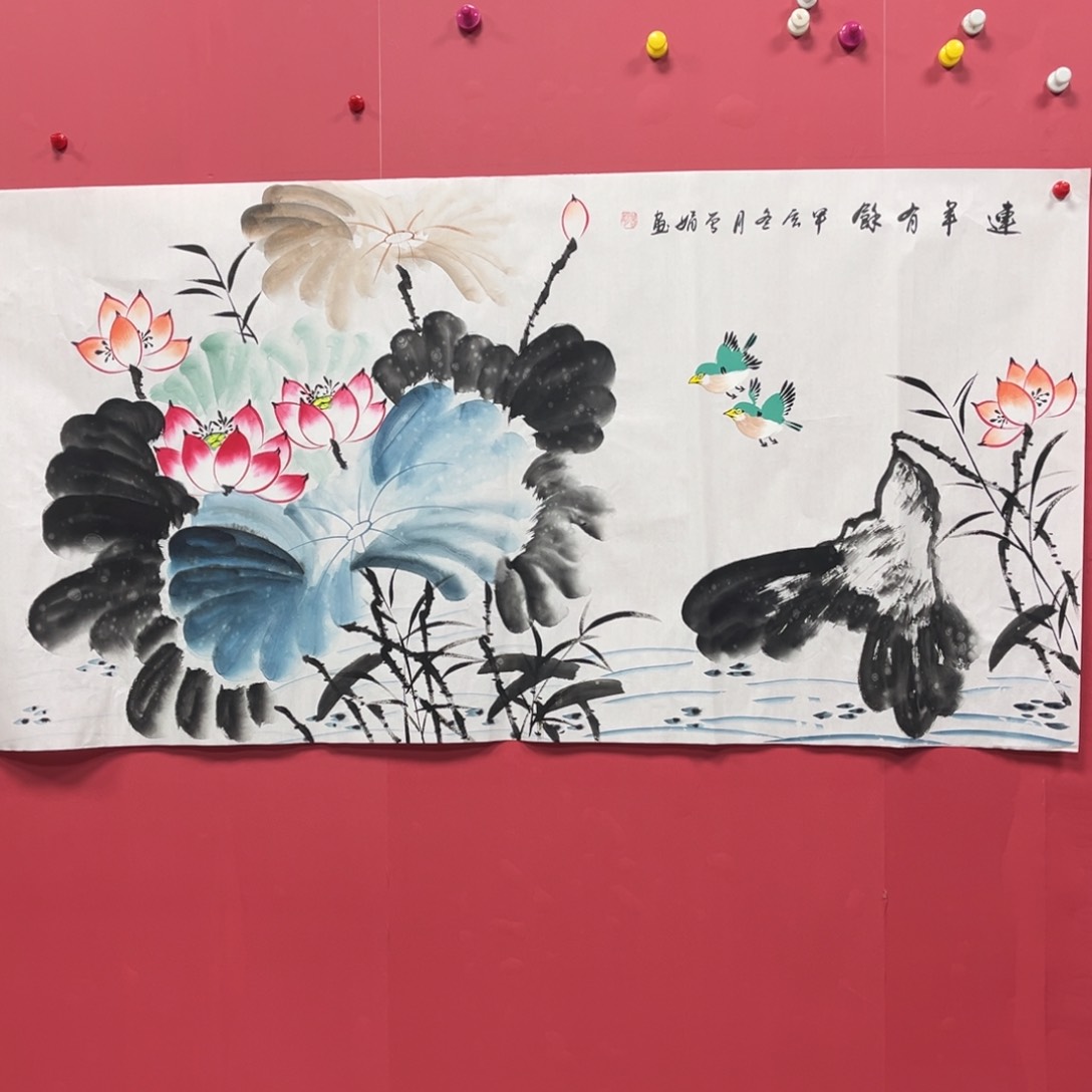 国画国画作品集一个由