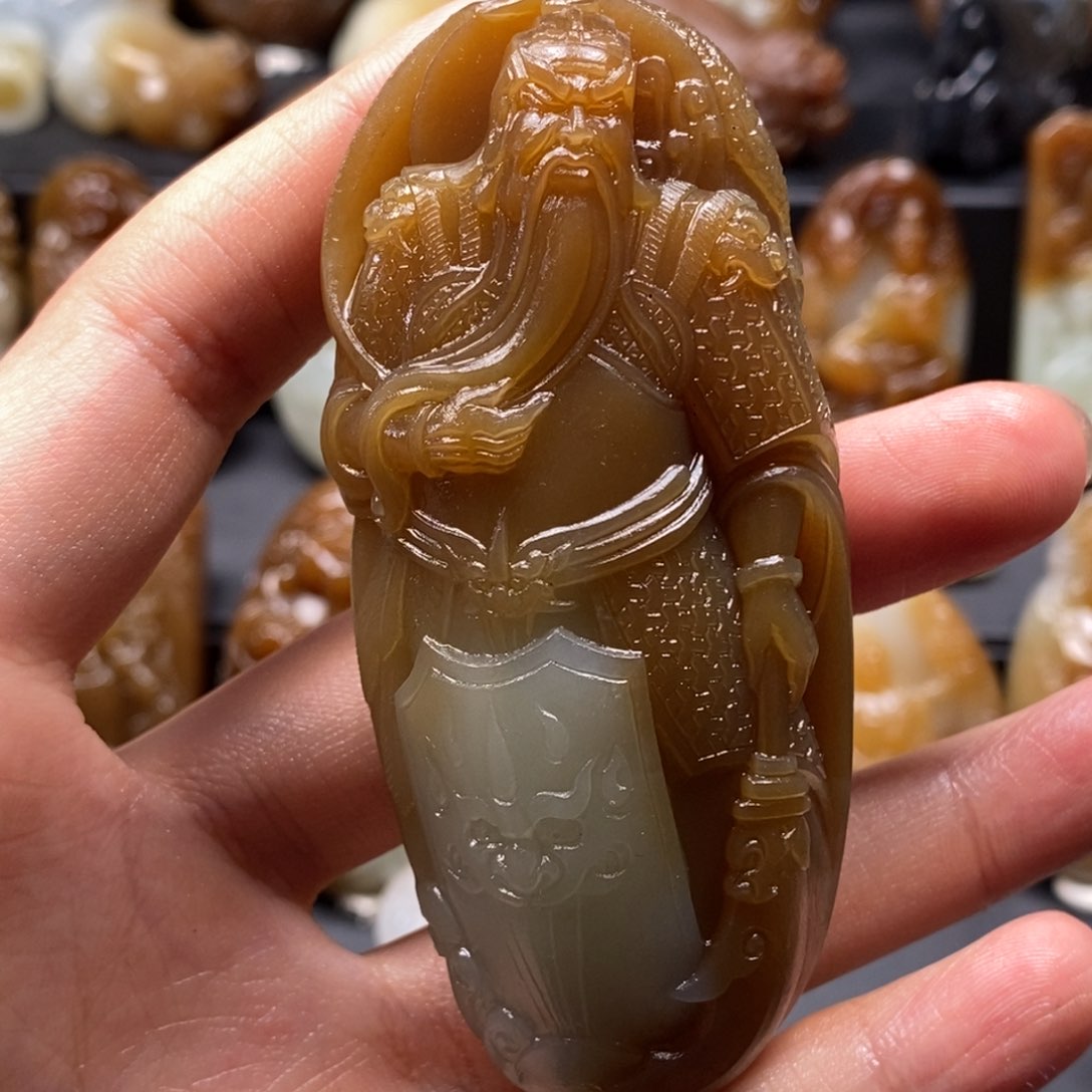 和田玉挂件未镶嵌