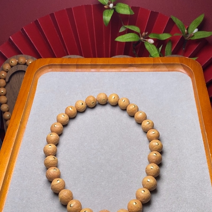 凤眼菩提手串12手持铜