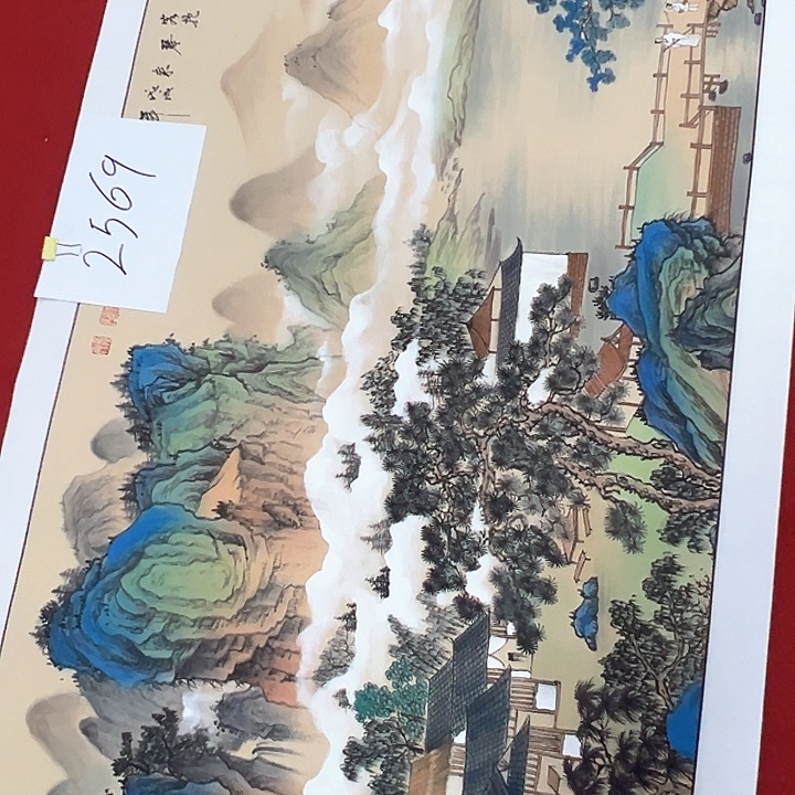 国画纯手绘作品欣赏作品