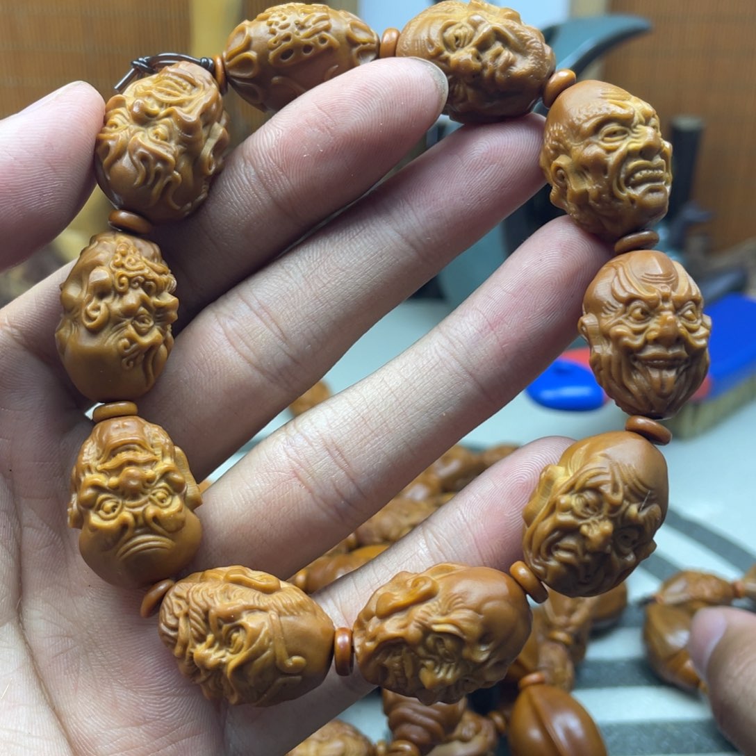 橄榄核手串/手链橄榄核雕工艺手串5119