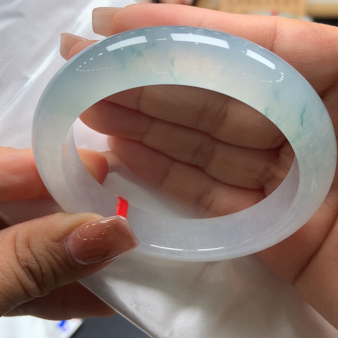 翡翠未镶嵌手镯94号