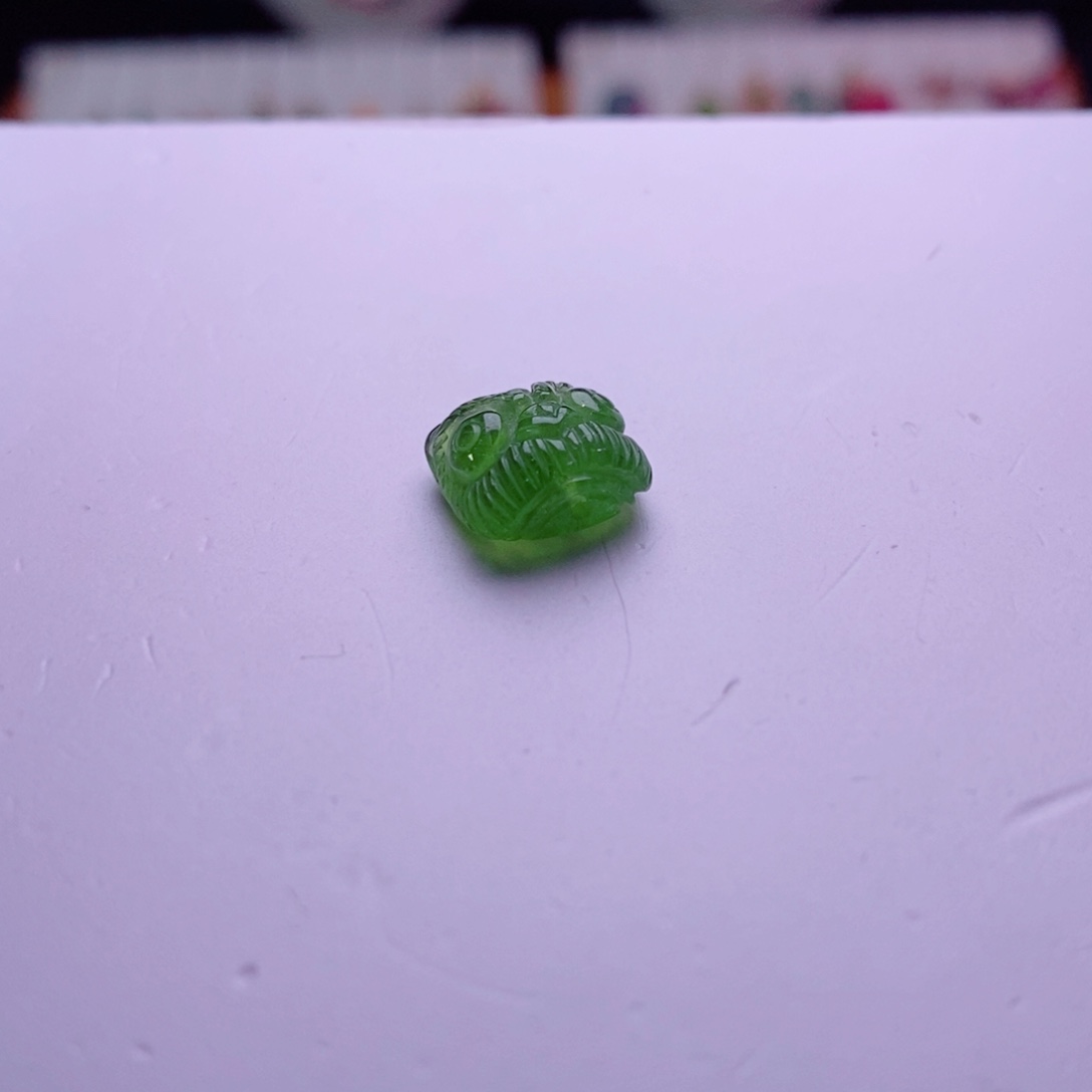 未镶嵌裸珠m碧玺醒狮